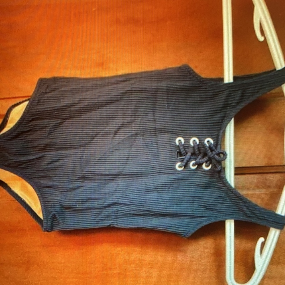 Girls floral one piece